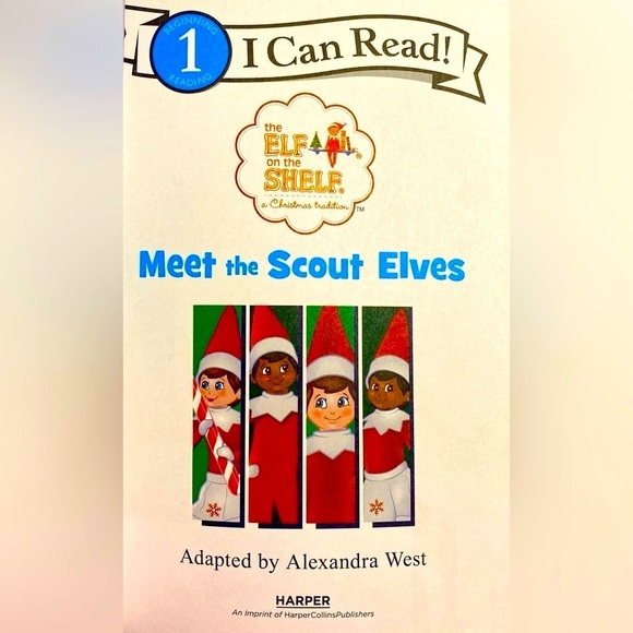 Children’s Christmas Books: I Can Read! Meet the Scout Elves, NWOT - Picture 4 of 4